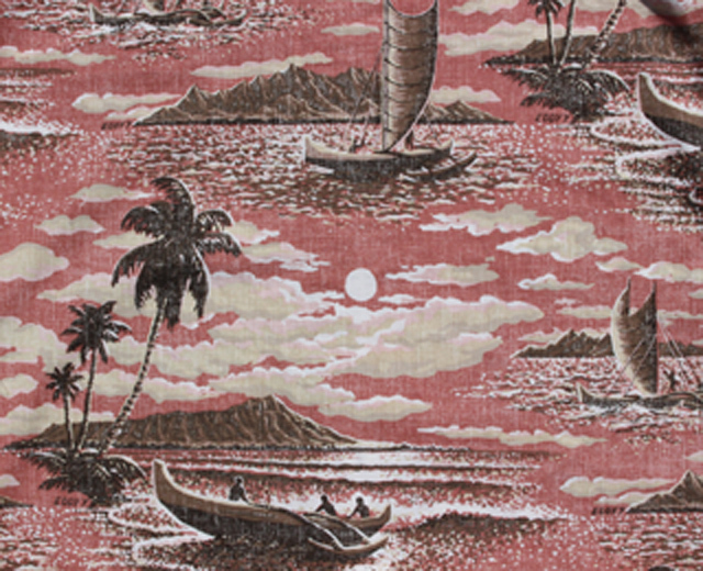 Reynspooner レインスプーナー アロハシャツ EDDY Y MOONLIGHT BAY