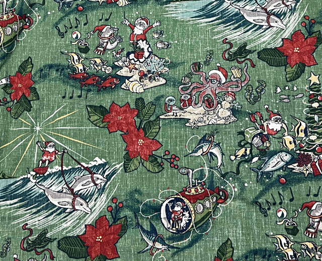 Reynspooner レインスプーナー アロハシャツ HAWAIIAN CHRISTMAS 2024