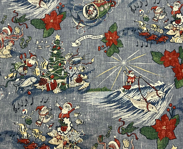 Reynspooner レインスプーナー アロハシャツ HAWAIIAN CHRISTMAS 2024