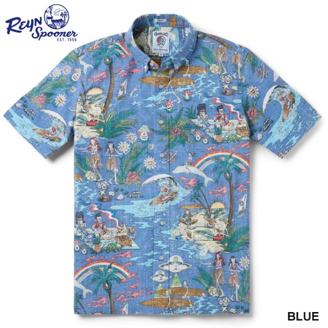 ReynSpooner レインスプーナー グレイトフルデッド アロハシャツ