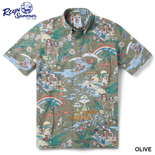 ReynSpooner レインスプーナー グレイトフルデッド アロハシャツ