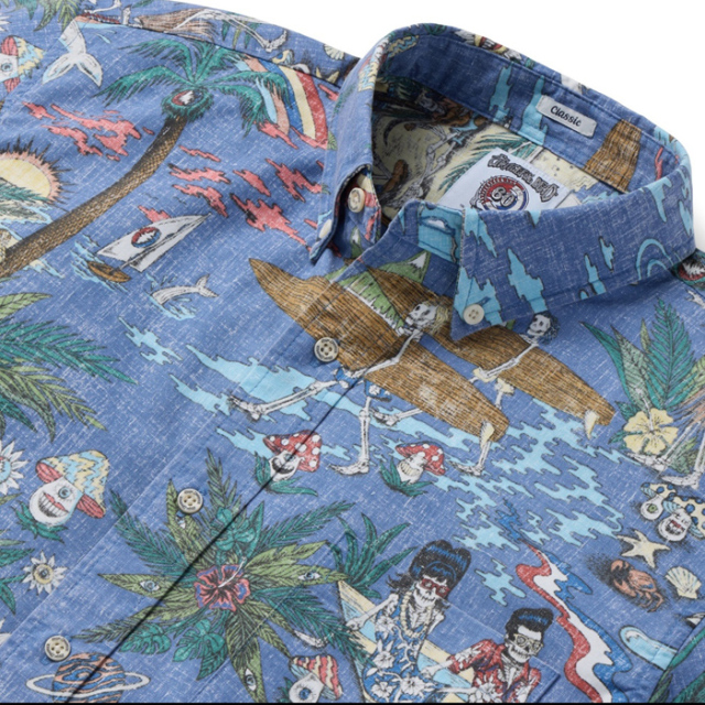 ReynSpooner レインスプーナー グレイトフルデッド アロハシャツ