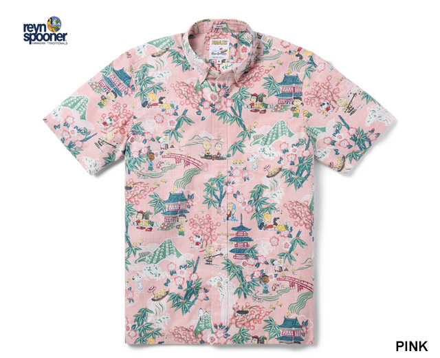 ReynSpooner レインスプーナー アロハシャツ ピーナッツ
