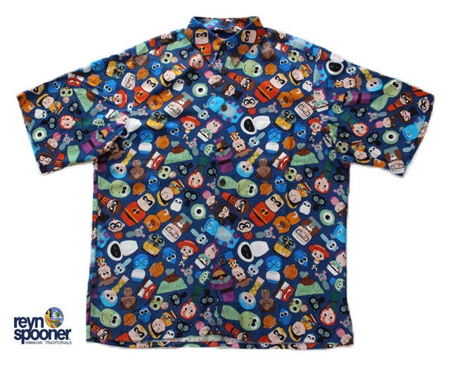Reyn Spooner/レインスプーナー アロハシャツ ディズニー ピクサー 