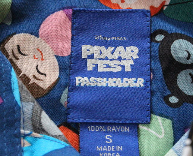 Reyn Spooner/レインスプーナー アロハシャツ ディズニー ピクサー