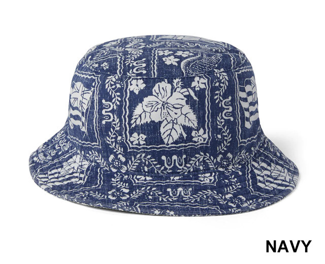 メンズウェア TFW49 REYN SPOONER BANDANA BUCKET HAT Reyn Spooner レインスプーナー ラハイナセーラーバケットハット 帽子