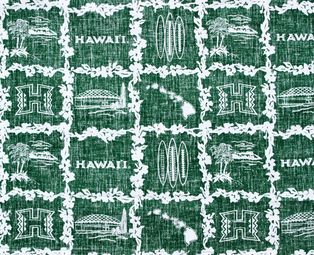 Reyn Spooner レインスプーナー アロハシャツ UNIVERSITY OF HAWAII