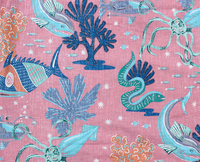 Reyn Spooner レインスプーナー アロハシャツ 深海 DEEP SEA