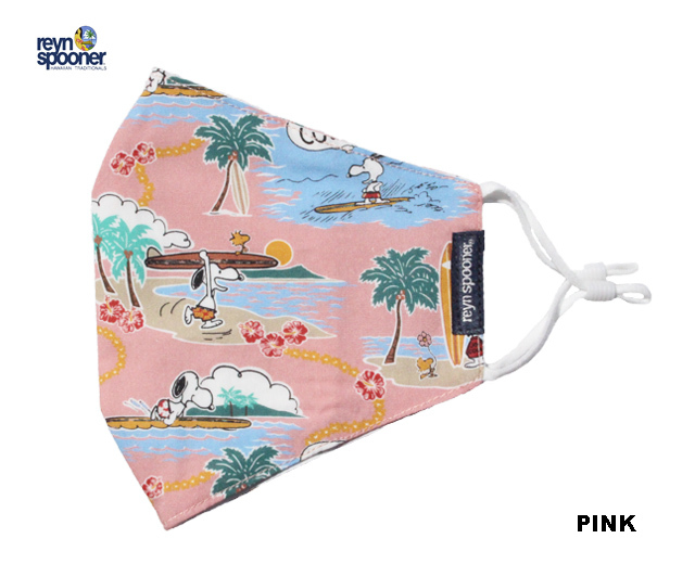 レインスプーナー アロハマスク スヌーピー ピーナッツ
