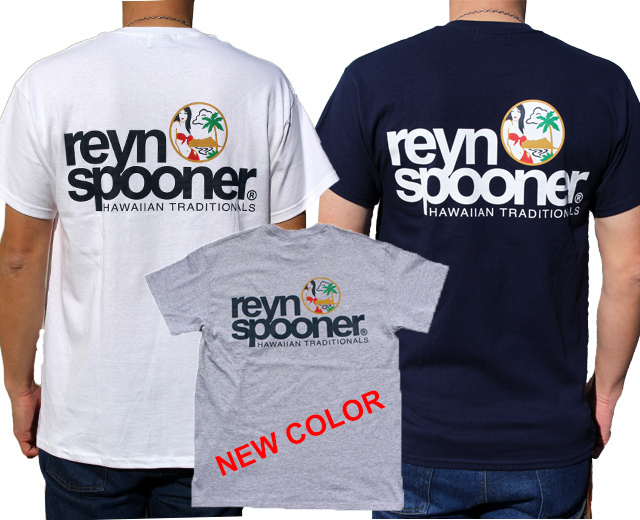 ご予約受付中】Reyn Spooner レインスプーナー ロゴ Tシャツ Tee