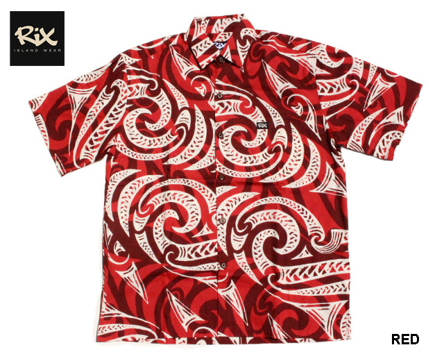 RIX ISLAND WEAR リックスアイランドウエア アロハシャツ