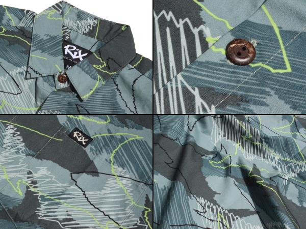 RIX ISLAND WEAR リックスアイランドウエア アロハシャツ