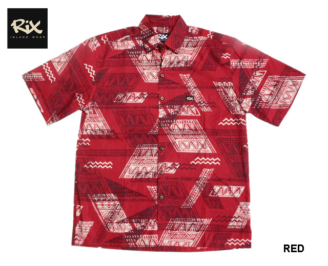 RIX ISLAND WEAR リックスアイランドウエア アロハシャツ