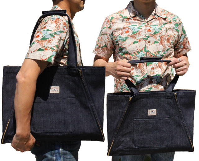 ダルチザン トランスフォームデニムバック エプロン