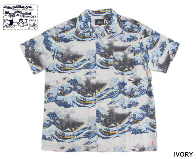 ダルチザン アロハシャツ 富嶽三十六景