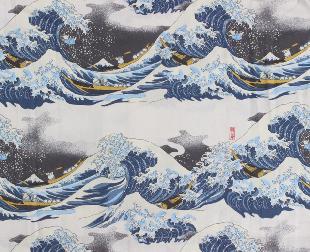 ダルチザン アロハシャツ 富嶽三十六景