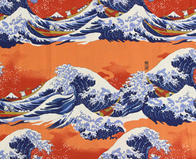 ダルチザン アロハシャツ 富嶽三十六景