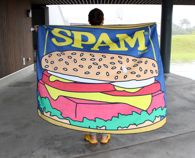 スパム SPAM ビーチタオル
