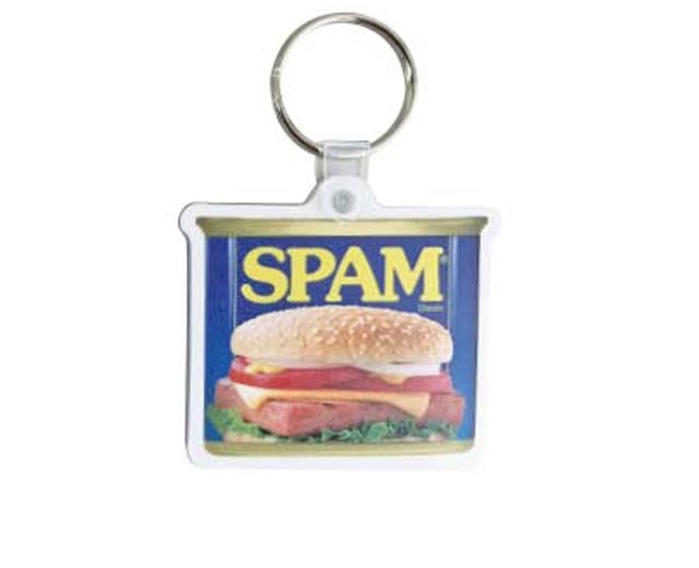 SPAM ラバーキーチェーン