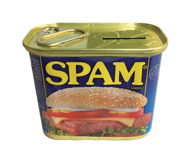 スパム SPAM 貯金箱