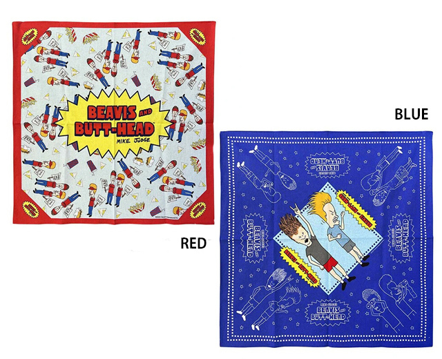 ビーバス＆バッドヘッド バンダナ