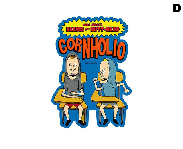 バス＆バッドヘッド ステッカー