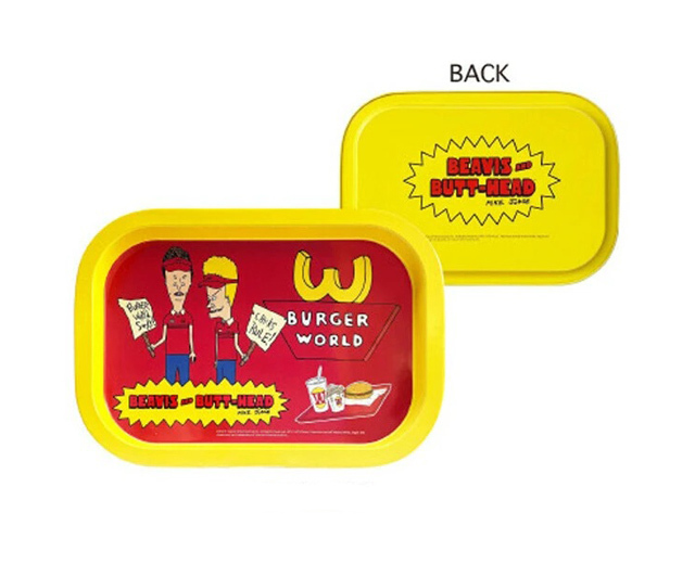 ビーバス＆バッドヘッド トレイ