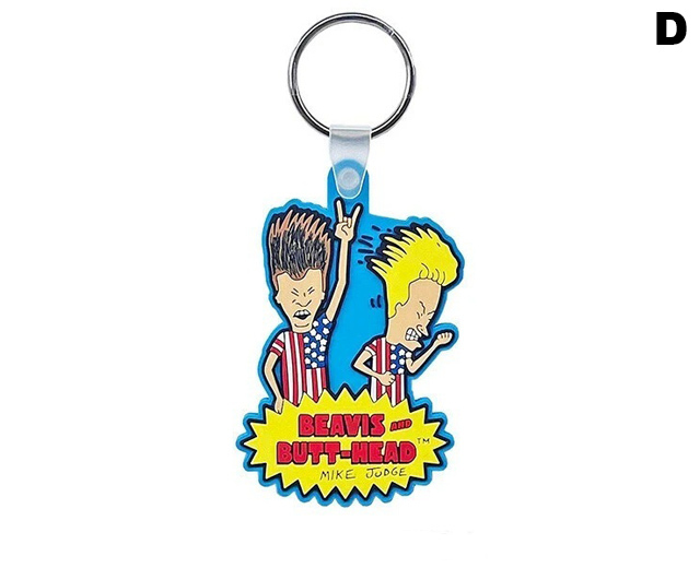 ビーバス＆バッドヘッド キーリング