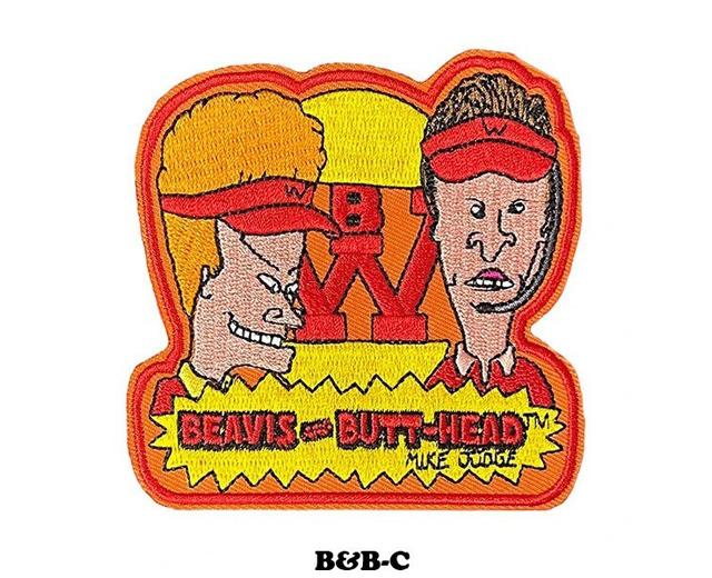 ビーバス＆バッドヘッド ワッペン