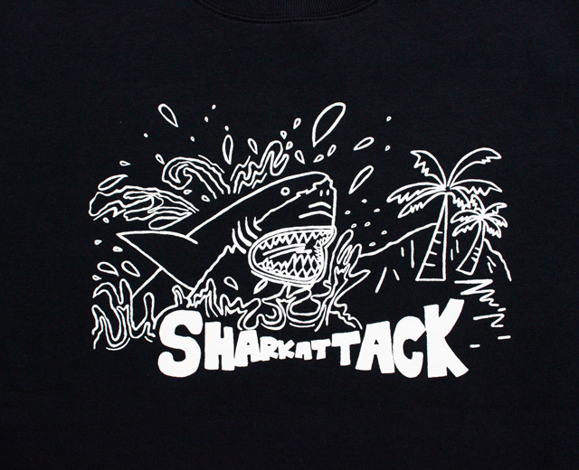 TIKI SPORTS WEAR ティキスポーツウエア SHARK ATTACK シャーク