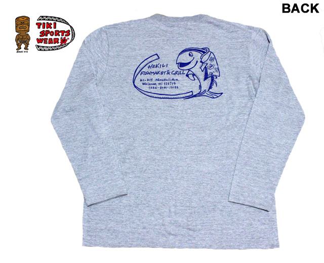 TIKI SPORTS WEAR ハワイアン 長袖Tシャツp