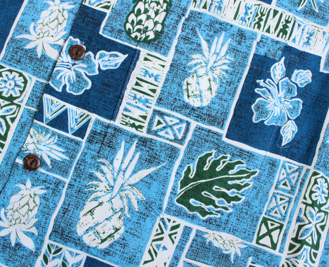 トゥーパームス アロハシャツ ハワイ製