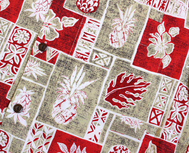 トゥーパームス アロハシャツ ハワイ製