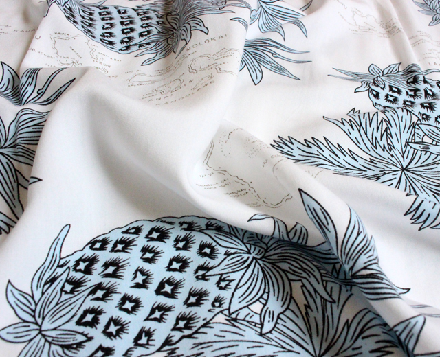 トゥーパームス アロハシャツ レーヨン ハワイ製