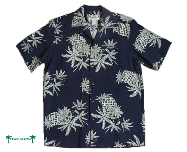 トゥーパームス アロハシャツ レーヨン ハワイ製