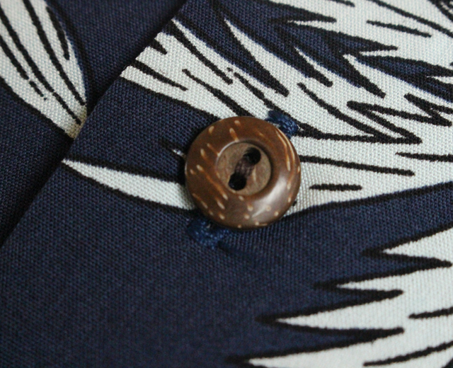 トゥーパームス アロハシャツ レーヨン ハワイ製