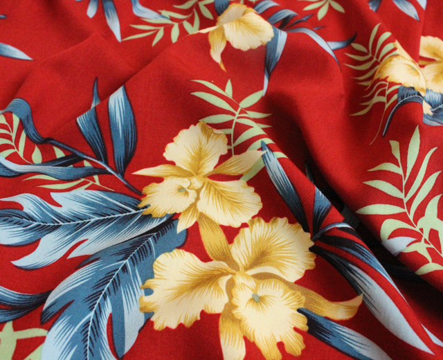 トゥーパームス アロハシャツ レーヨン ハワイ製