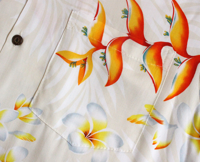 トゥーパームス アロハシャツ レーヨン ハワイ製