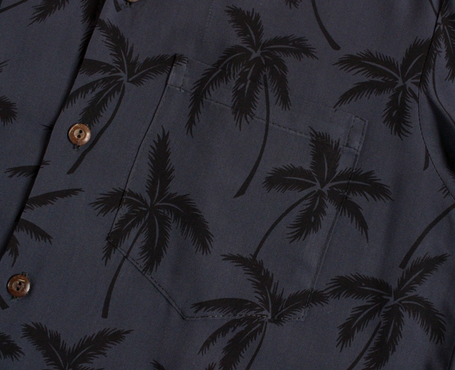 トゥーパームス アロハシャツ レーヨン ハワイ製