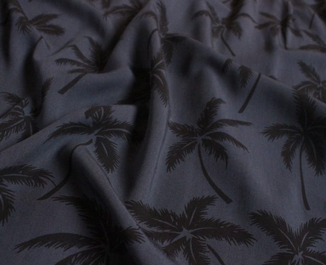 トゥーパームス アロハシャツ レーヨン ハワイ製