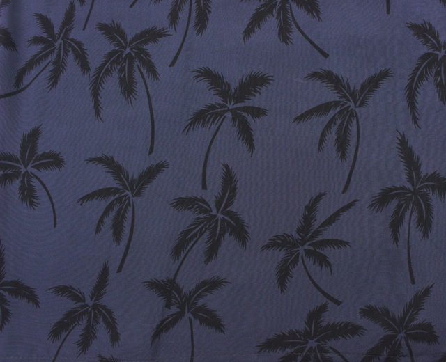 トゥーパーム長袖 アロハシャツ ハワイ製