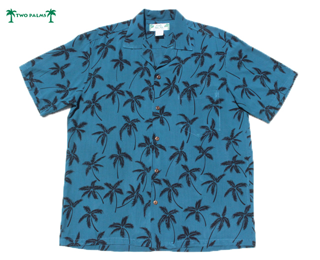 トゥーパームス パームツリー アロハシャツ