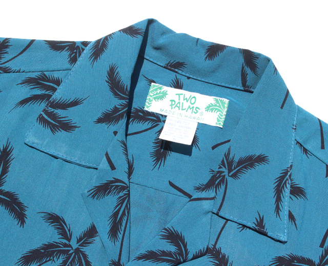 トゥーパームス パームツリー アロハシャツ