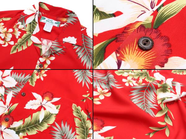 トゥーパームス ハワイ製 アロハシャツ