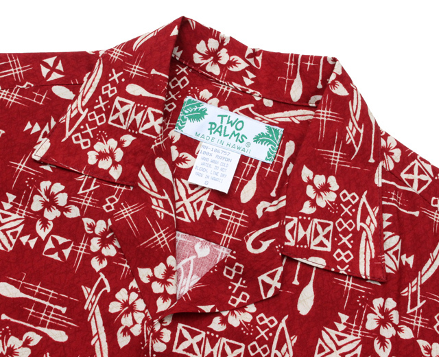 トゥーパームス アロハシャツ