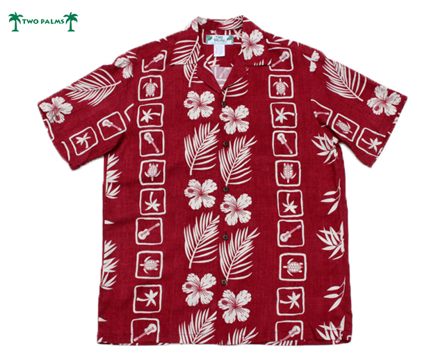 トゥーパームス アロハシャツ