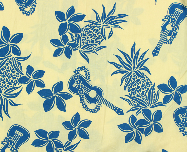 トゥーパームス アロハシャツ ウクレレ