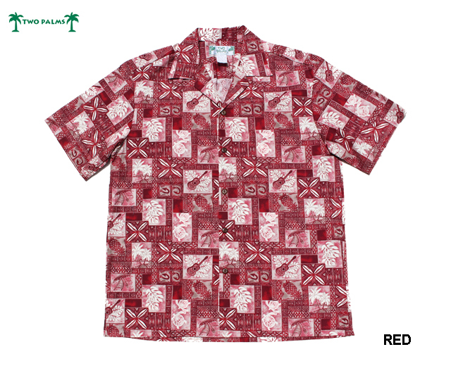 トゥーパームス アロハシャツ