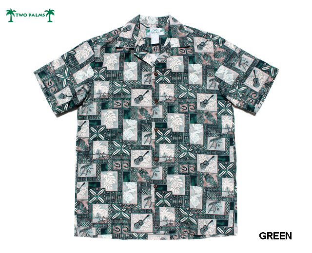 トゥーパームス アロハシャツ