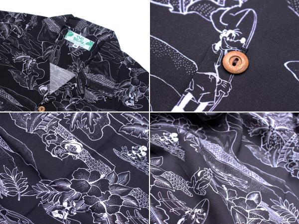 トゥーパームス アロハシャツ ディズニー ミッキーマウス